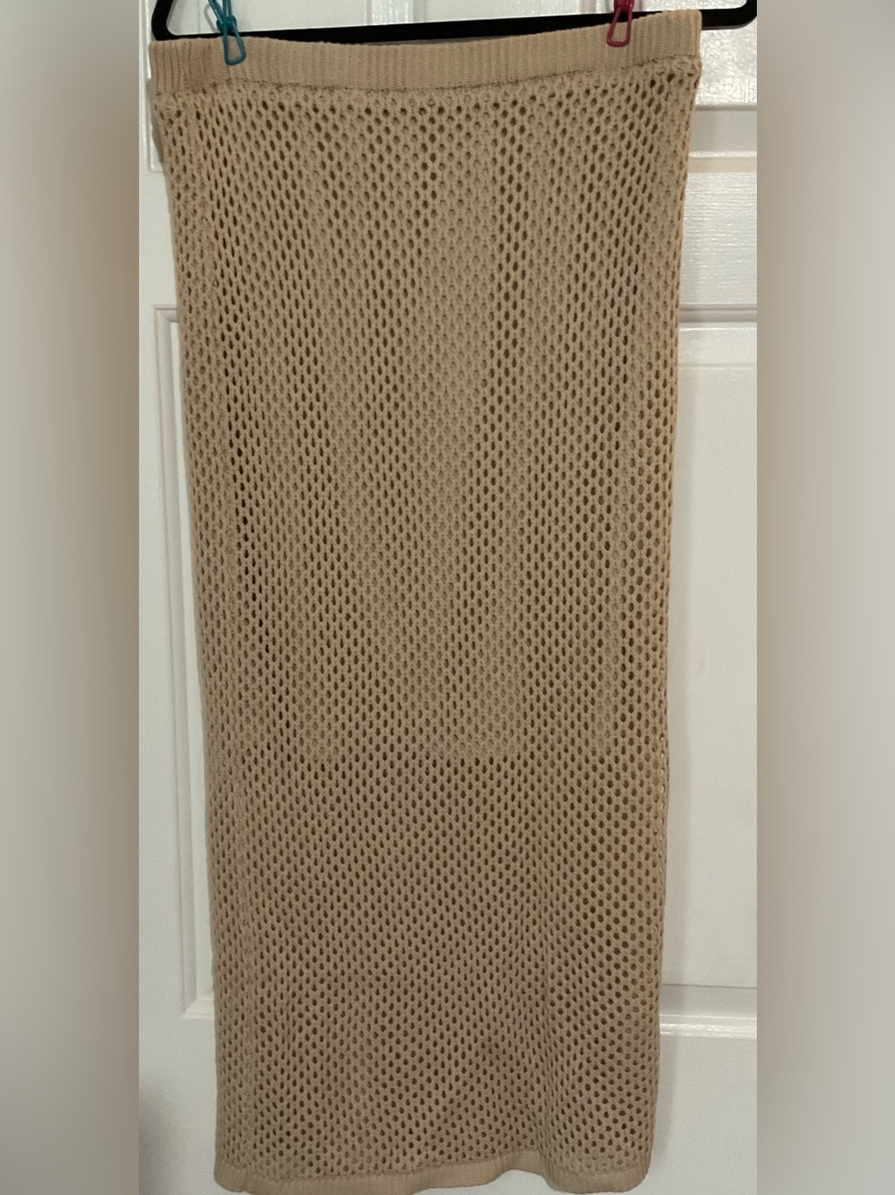 Freshman 1996 Beige Knit Midi Dress – 2-Piece Set - Picture 8 of 8